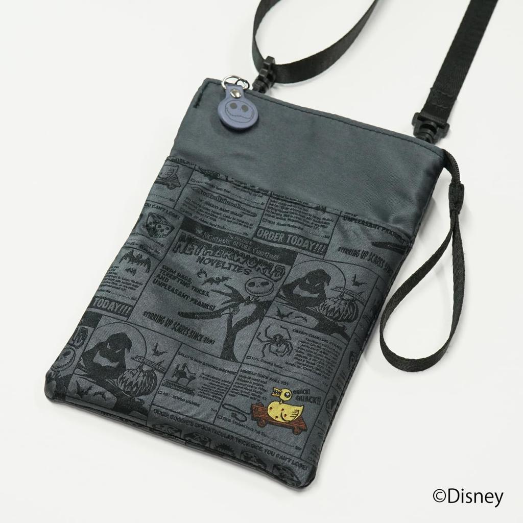 Дисней Сумочка (Кошмар перед Рождеством/Принт Утка-убийца) DW0941H Серый