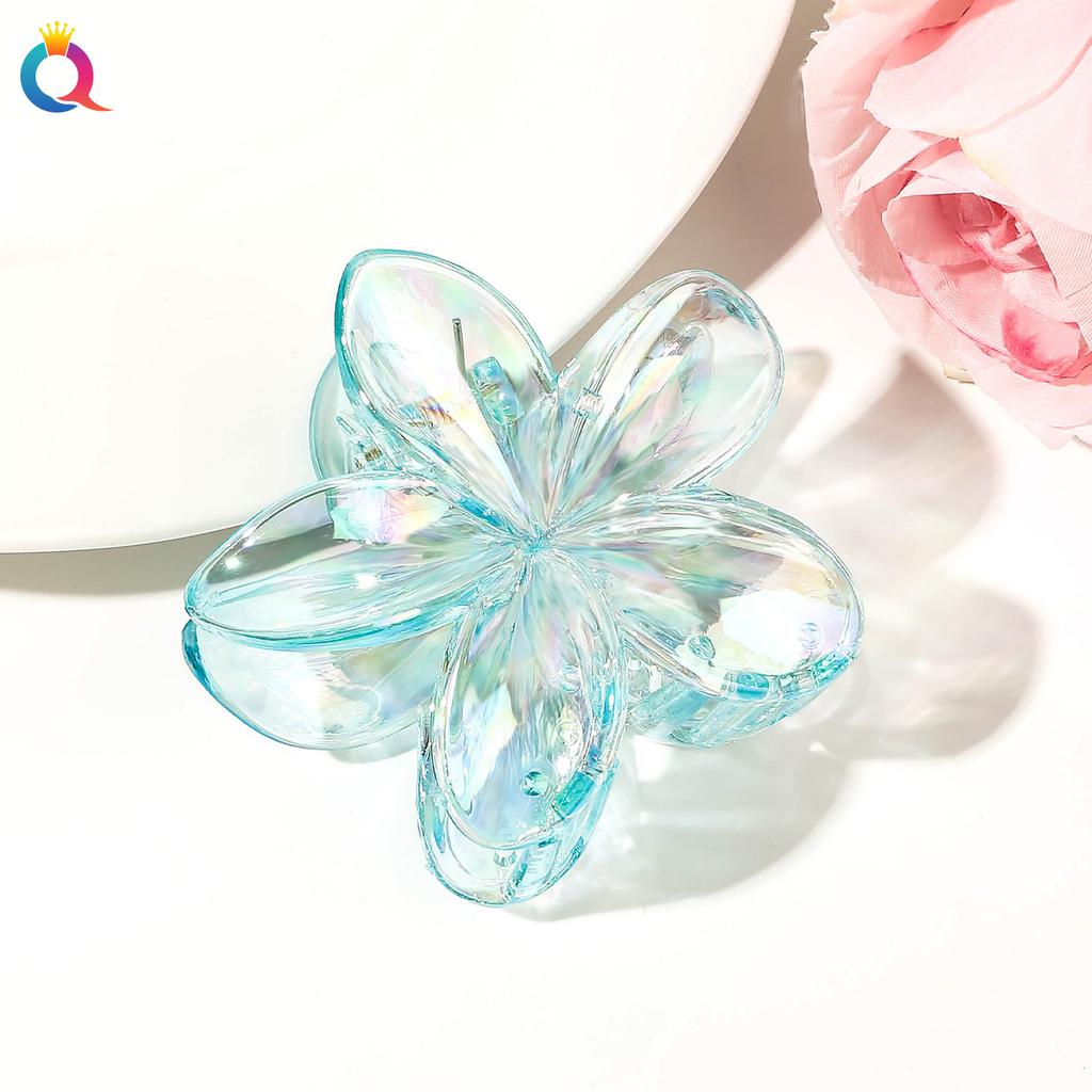 Fashion Bauhinia Egg Flower Hair Clip Back Head Bun Grab Clip Shark Hair Clip Accessories