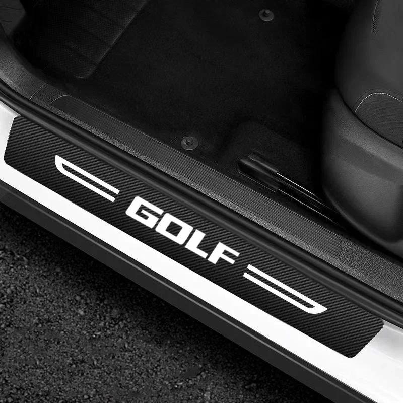 2026 Новые Для VW VOLKSWAGEN Защитные Наклейки-Декали на Пороги Дверей Автомобиля от Царапин для Volkswagen VW GOLF Значок Пороги Багажника