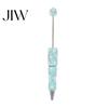 Beaded Ballpoint Pens for DIY Crafts Beadable Pen, Bling Rhinestones And Faux Pearls Fancy Rhinestone Girls Black Ink Pen Office School Supplies