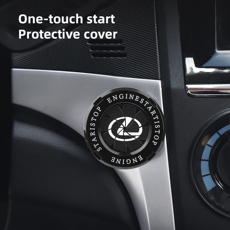 Наклейки на крышку замка зажигания автомобиля Для Lexus RX330 IS250 Ct200h ES300h RX350 GS300 Автомобильная защитная крышка-колпачок для запуска одной кнопкой