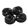 2/4/10Pcs Black Round Flush Pull Slam Latch for RV Boat Marine Deck Hatch Door Replacement for RV Boat Marine Deck Hatch Locker