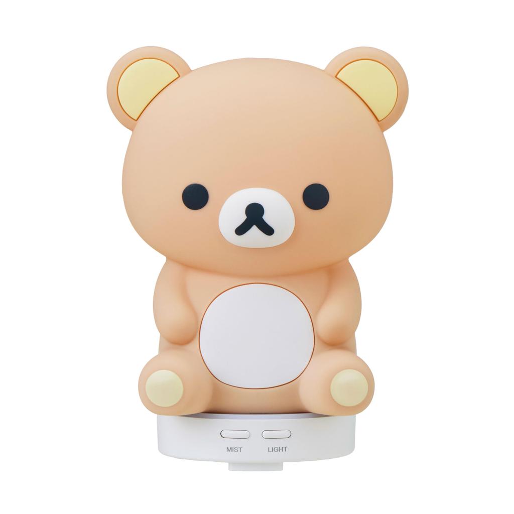 Увлажнитель воздуха CCP Rilakkuma Room Light Ультразвуковой тип Charanix Dry Burning Prevention Автоматическое выключение Силиконовый комнатный светильник KH-G88-RRK