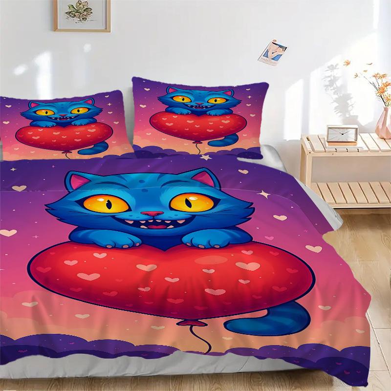 3pcs Huntrix, K-pop Duvet Cover Set - Machine Washable, Includes 1 Duvet Cover and 2 Pillowcases, No Core Included yy251022224