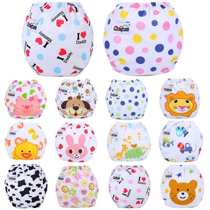 Многоразовый регулируемый подгузник для новорожденных