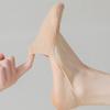 Summer Thin Half Palm Shallow Solid Colour Garter Invisible Socks Do Not Fall Off The Heel Cotton Boat Socks