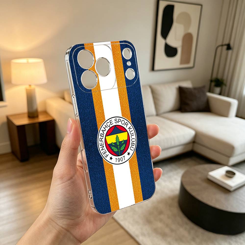 F-f Fenerbahce-E T-turkey-PC Чехол для телефона для iPhone 17 16 15 14 13 12 11 Mini Pro Max Plus Прозрачный чехол