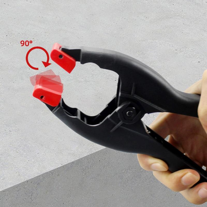 Heavy Duty Spring Clamps Tool Strong A Type Adjustable Spring Clamps Ergonomic Handle Durable for Woodworking Carpenter