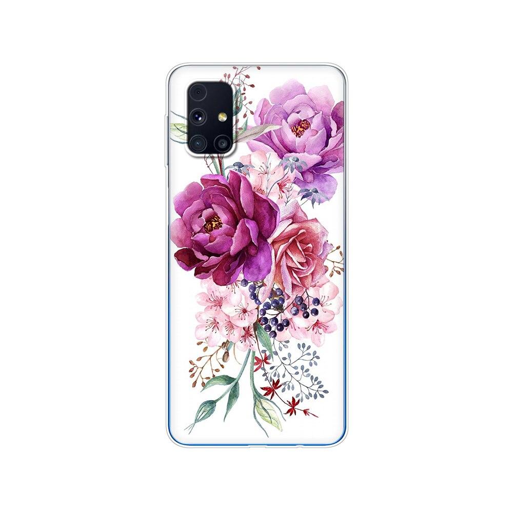 Для Samsung M31s чехол 6.5 Tpu мягкий силиконовый чехол для задней панели телефона для Galaxy M31S M 31S m317f m317 Funda зима снег рождество