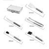 BBQ Grilling Accessories, Stainless Steel Grill Set with Aluminum Case, Grilling Gifts for Men Dad, Grill Tools for Outdoor Grill