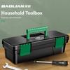 10-Inch Tool Case with Removable Storage Box - Professional Portable Toolbox for Electricians and DIY Enthusiasts