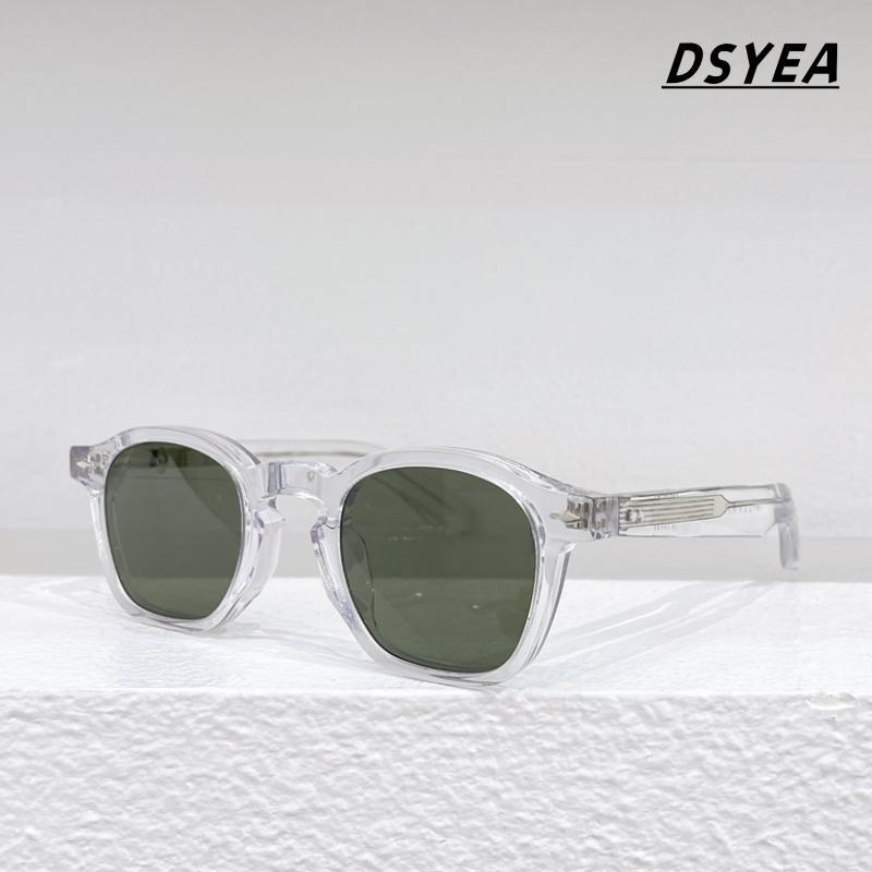 Солнцезащитные очки Jacques высокого качества для мужчин, винтажные квадратные ацетатные солнцезащитные очки, роскошные дизайнерские солнцезащитные очки для женщин, солнцезащитные очки JMM с градиентными линзами