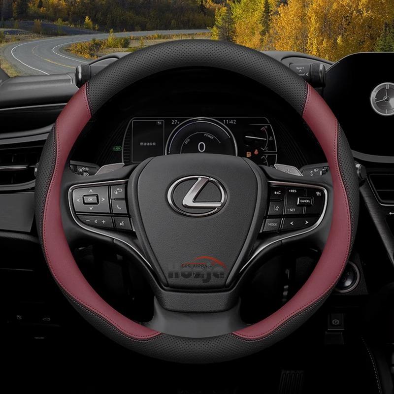 Кожаный чехол на руль автомобиля для Lexus UX250h ES350 IX 600 CT200h ES IS RX NX 300h 400H IX570 RX400h IS460 IS400 RX450h