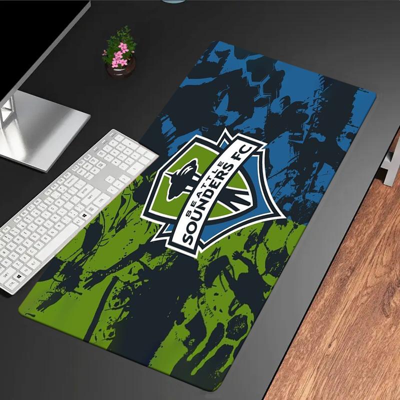 Seattle Sounders Fc Crest Mouse pad Mouse pad, Gaming Mouse Pad, keyboard pad, Desk Decor for computer notebook Fan Gift Birthday Gift
