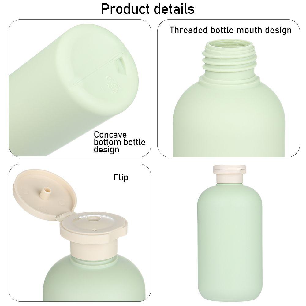 Round Bottles Refillable Foaming Soap Dispenser Lotion Soap for Liquid Lotion Shampoo Shower Gel