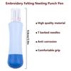 Needles DIY Craft Plastic Handle Embroidery Accessories Felting Needle Punch Tool Wool Felt Stitch