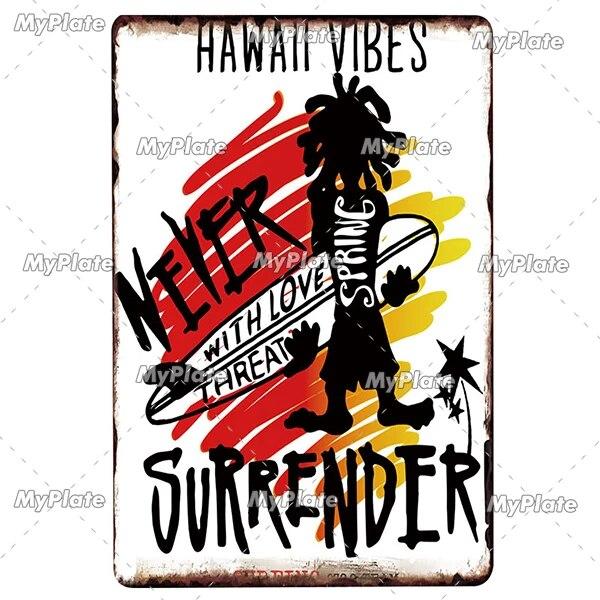 NODE BEACH Vintage Metal Sign Tin Sign Vintage Cafe Decoration Plaque Home Wall Decor Bar Sign Home Decor Poster Drop Shipping