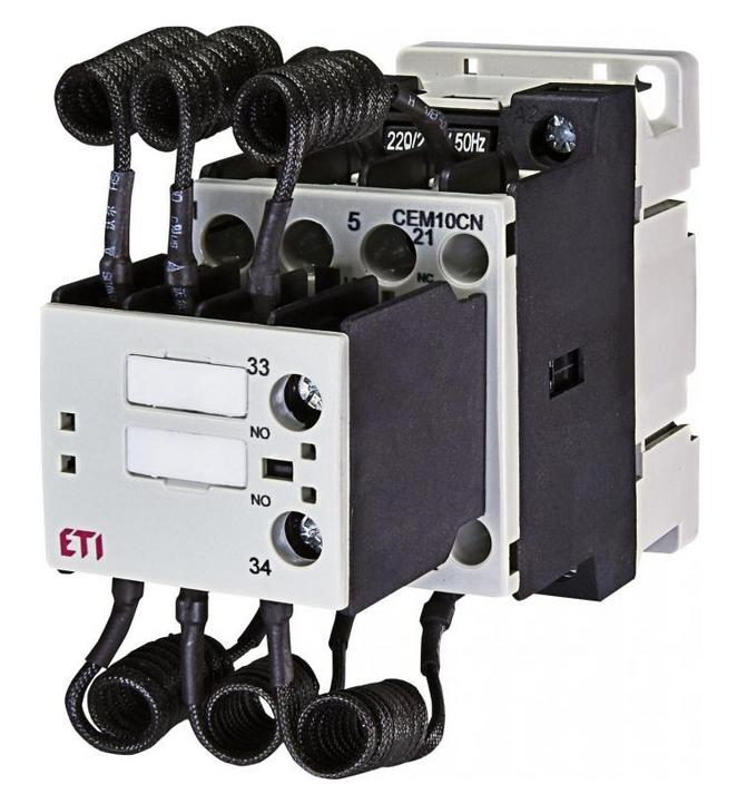 Stycznik Kondensatorowy 10Kvar 1Z 1R 230V Ac Cp Cem10Cn.11-230V-50Hz 004643801