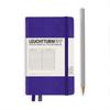 Leuchtturm Notebook, A6, Horizontal Ruled, Purple, 346681, Officially Imported