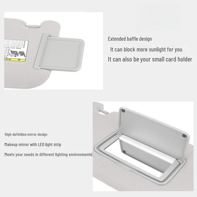 Sunshade for Infiniti JX35, Nissan QX60, Pathfinder Vanity Mirrors