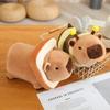 Bee Toast Transforms Into a Kapibara Capybara Plush Doll Toast Capybara Gate