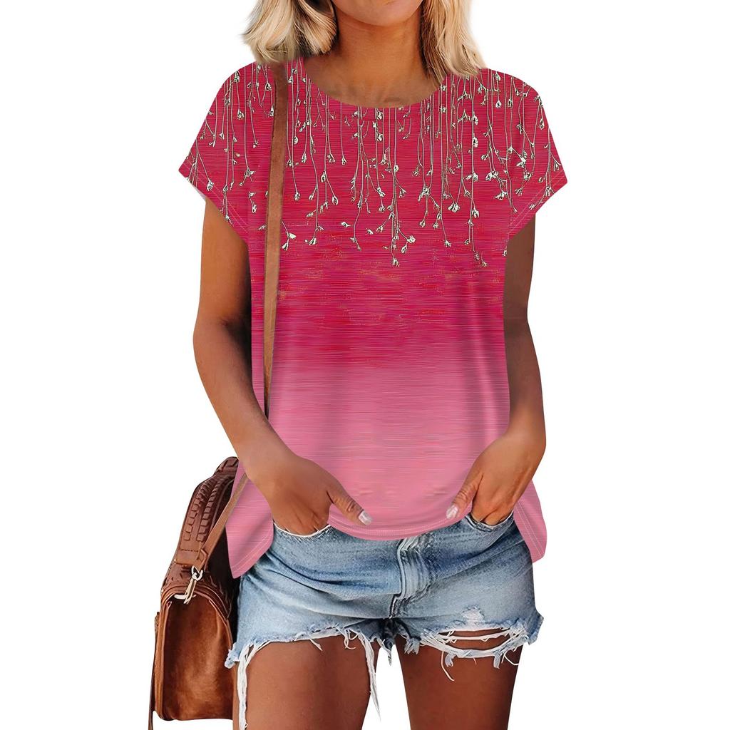 Женские футболки с коротким рукавом, милые туники с круглым вырезом, топы, базовые футболки, блузки, свободный пуловер