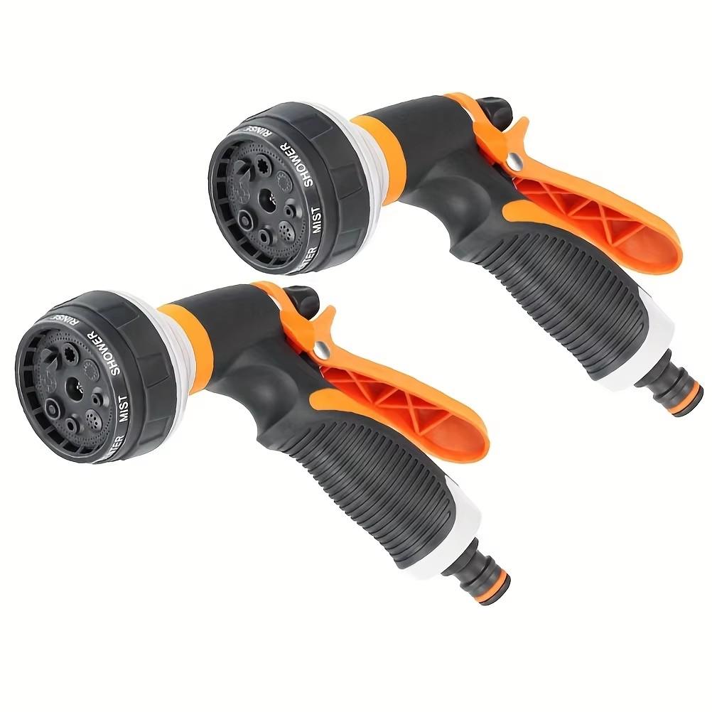 Шланг Насадка-распылитель Для Сада Мойки Автомобиля 8 Режимов Распыления Садовый Распылитель Полив Многофункциональный Водный Инструмент Высокого Давления