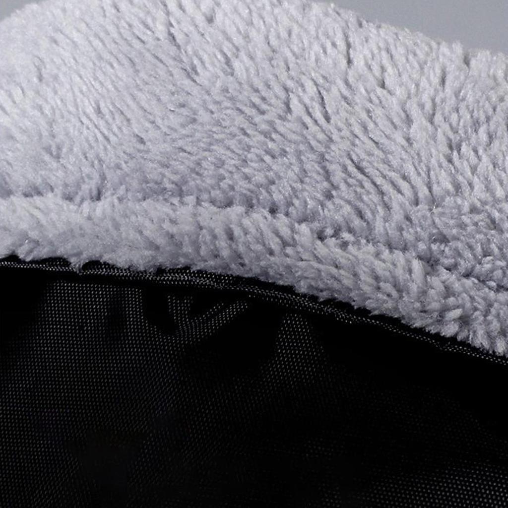 Мотоциклетные теплые перчатки Накладки на ручки Теплые Водонепроницаемые Ветрозащитные Муфты со светоотражающими полосами Велосипедные варежки на руль для повседневной городской езды