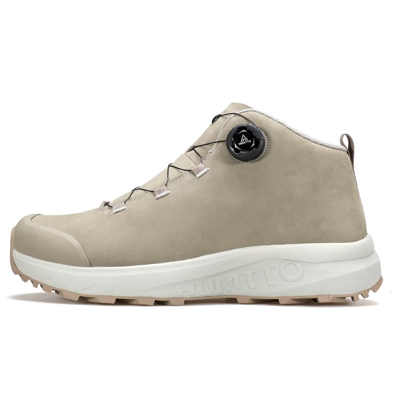 HUMTTO Genuine Leather Hiking Shoes Men Outdoor Camping Men's Sports Shoes Breathable Trekking Boots for Man Non-slip Winter Footwear