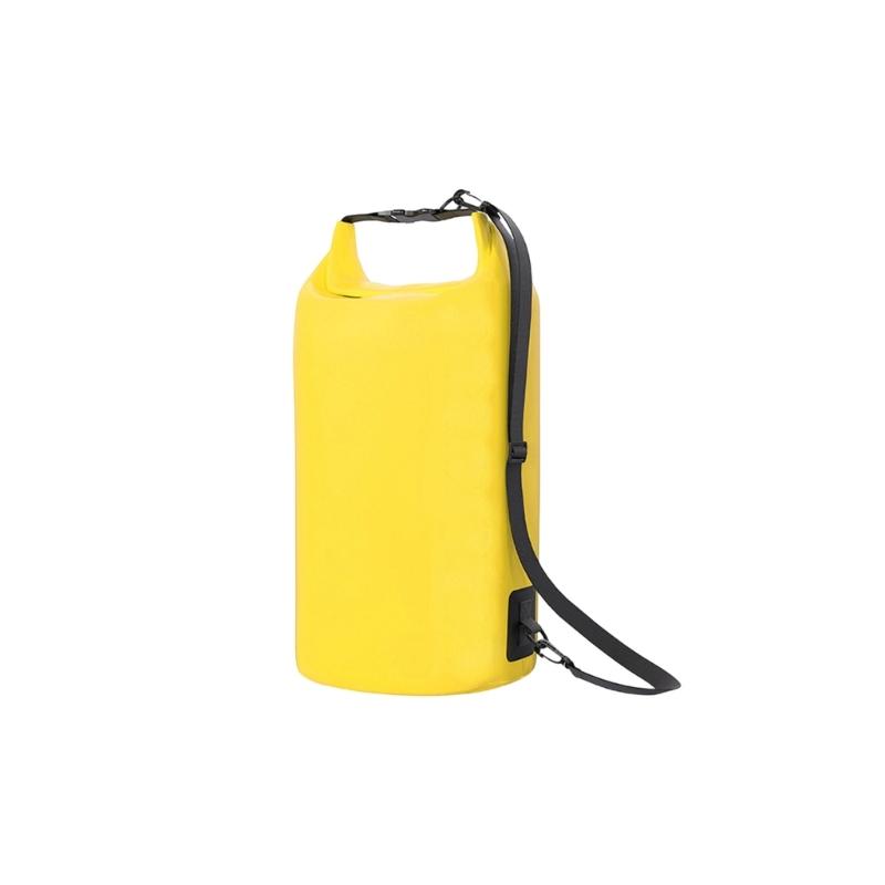 Waterproof Dry Bag Roll Top Seal 500D PVC Canoeing Dry Bag For Rafting And Beach Use 5L To 30L Size With Light Build
