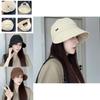 Polyester Women Uv Protection Sun Hat With Wide Brim For Spring Summer Outdoors