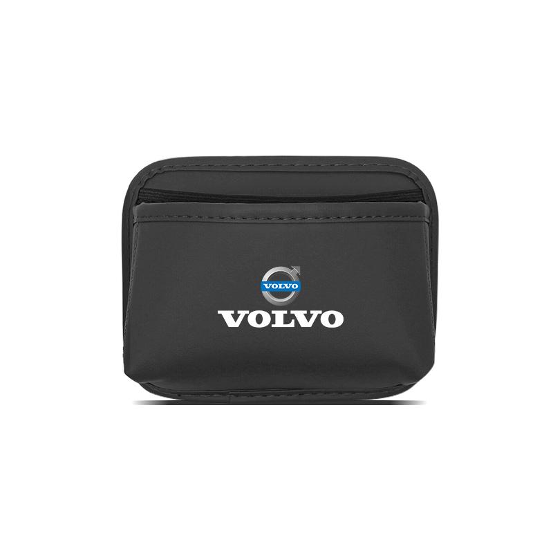 PU Leather Car Storage Organizer Bag Pocket For Volvo Xc60 XC40 EX40 Xc90 S60 S90 EX30 V40 V60 V50 V90 S80 C40 V70 XC70 C30 EX90
