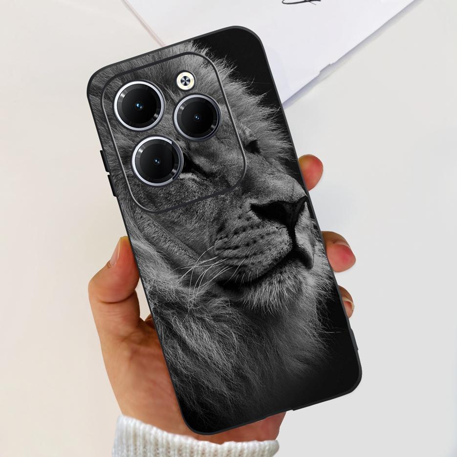 Чехол для Infinix Hot 40 Pro X6837 Милый Модный Чехол Мягкий Силиконовый Чехол для Телефона Для Infinix Hot 40i Hot40 Pro Hot40i Чехлы Бампер