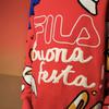 New FILA ORIGINALE Sweater Unisex Legend Red F11U519402F-RD