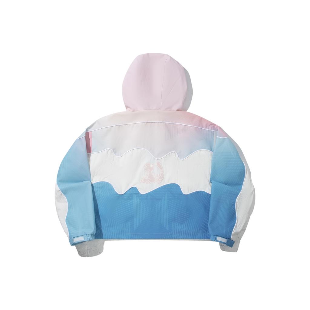 Спортивная куртка свободного кроя Li Ning Pokémon Collaboration с водоотталкивающим покрытием, женская куртка AFDVG90-2