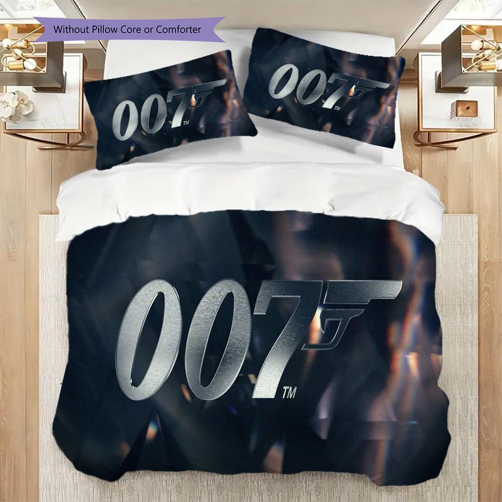 Iconic Spy Saga Bedding (1 * duvet cover + 2 * pillowcase, without core) 2D Flat Soft and comfortable Christmas birthday gift