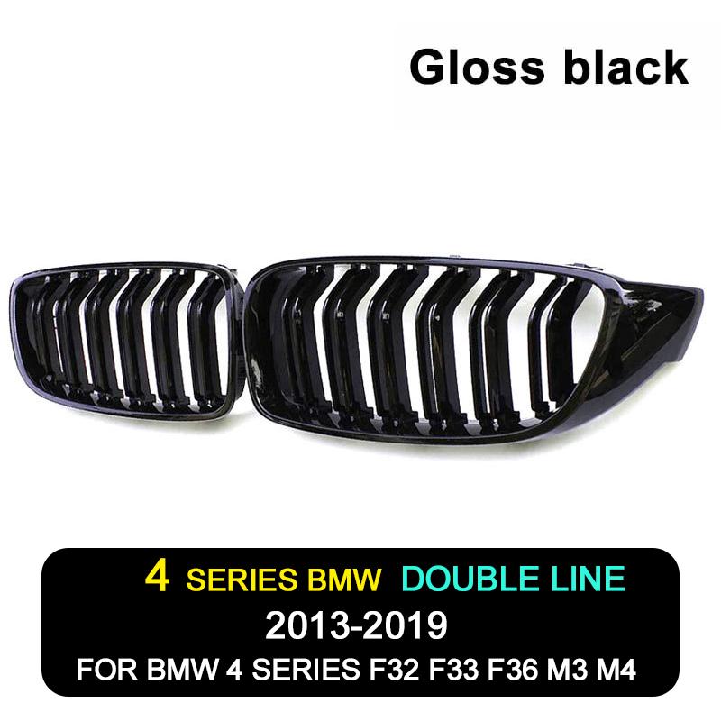 Для BMW 5 серии F10 F18 520 523 525 530 автомобильный передний бампер решетка капота сетка двойная линия центральная решетка ремонт кузова комплект