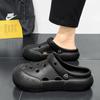 Men Summer Sandals Gardon Clogs Thick Sole EVA Injection Sandals for Couple Beach Slippers for Men Casual Shoes Daily Sandals