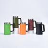 304 Stainless Steel Mug Large-capacity Office Coffee Mug with Handle Daily Fall-proof Leisure Beer Mug