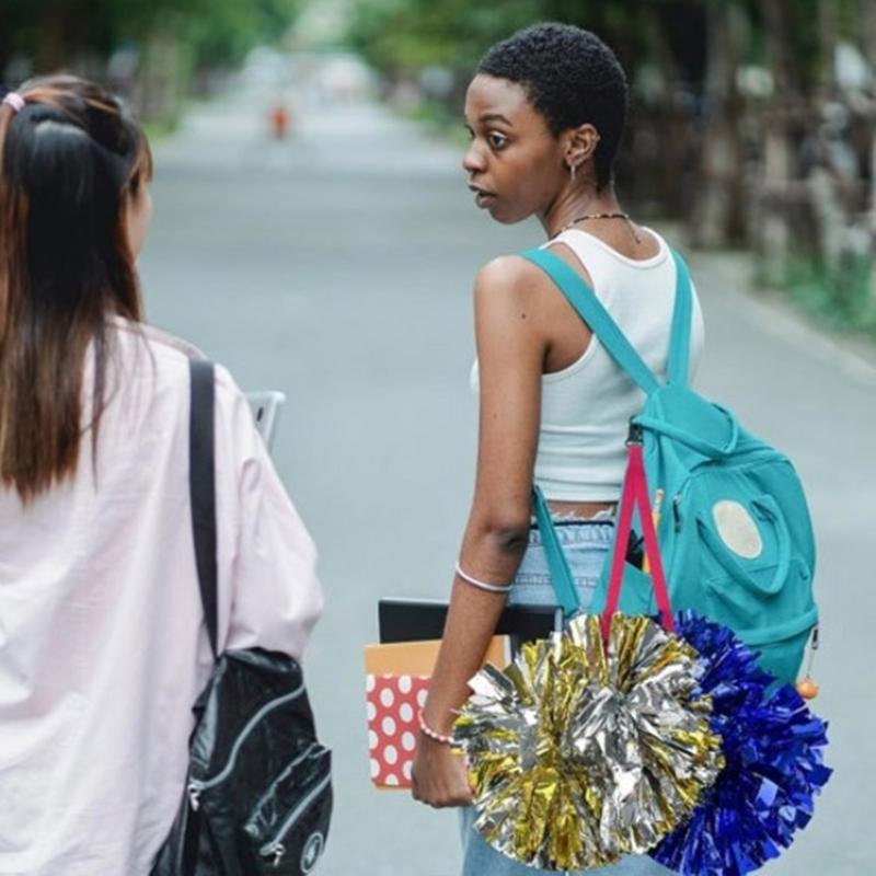 Держатель помпонов для чирлидеров Аксессуар для чирлидинга Регулируемые ремешки для помпонов Оборудование для хранения (Помпоны НЕ входят в комплект)