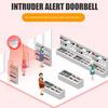 Дверной звонок с датчиком движения с сигнализацией 90 дБ Инфракрасный приветственный сигнал для входа в магазин