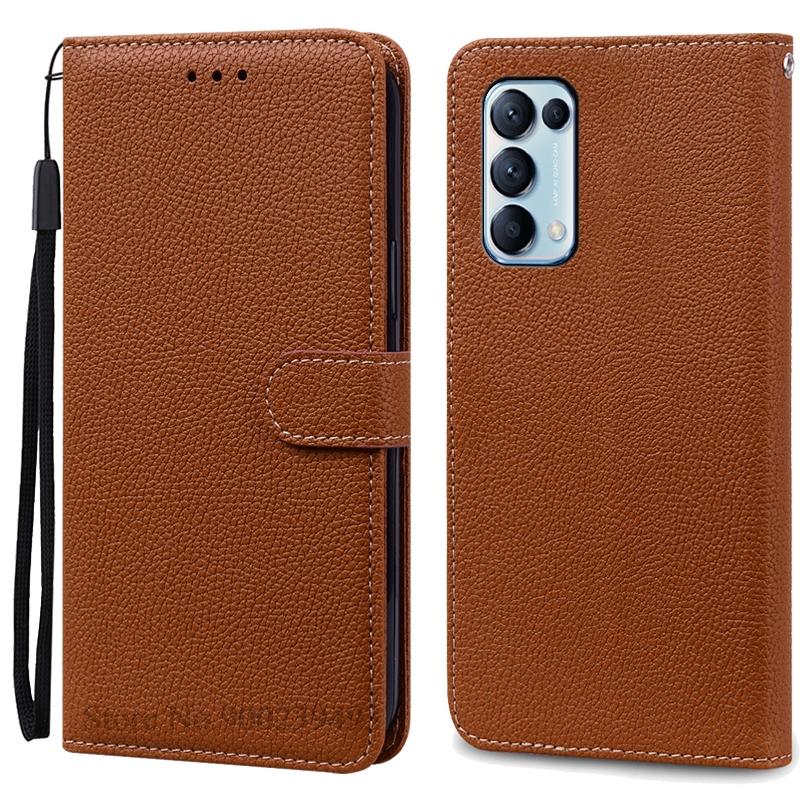 Для OPPO Find X3 Lite Чехол Мягкий Силиконовый Кошелек Кожаный Флип Чехол Для OPPO Find X3 Lite 5G Чехол-Книжка Чехол Чехол Fundas Shell