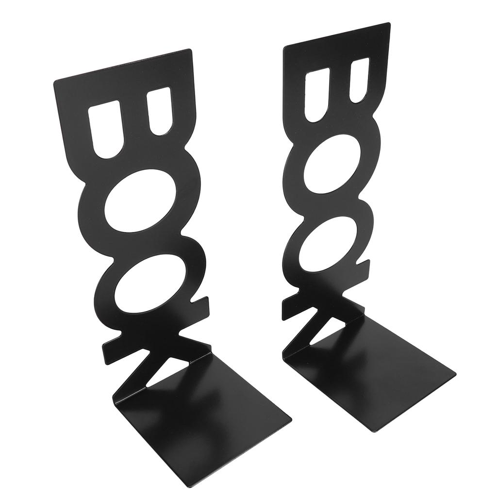 1 пара декоративных L-образных вертикальных нескользящих стопперов для книг для школьного офиса