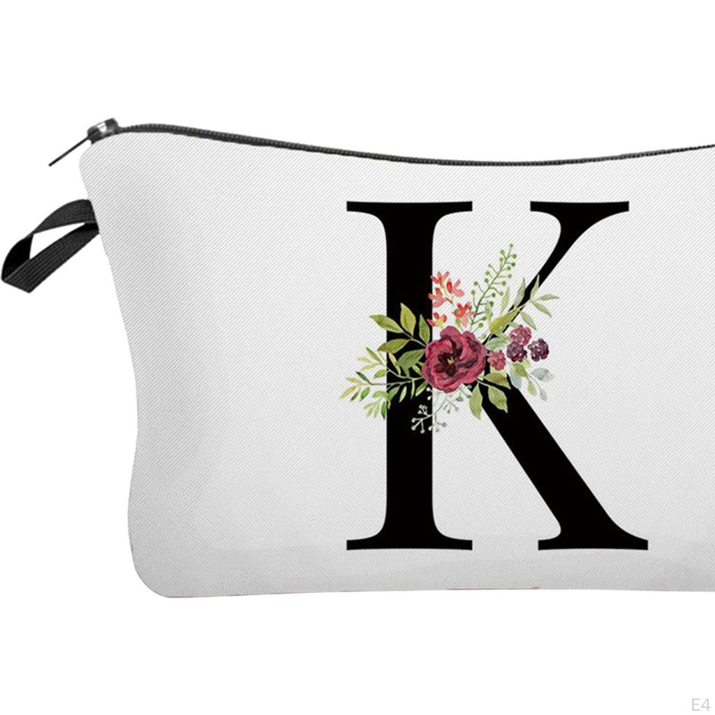 Elegant Makeup Bag for Women, Compact Toiletry