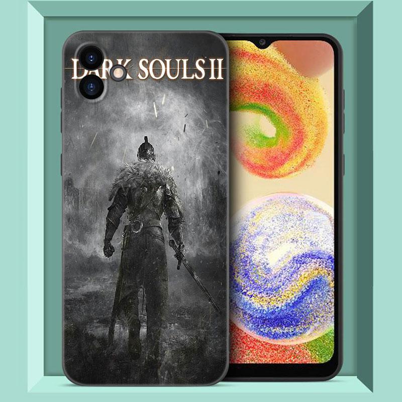 Игровой чехол для телефона Dark Souls из черного силикона для Samsung Galaxy A01 A03 Core A04 E A02 A05 A10 A20 A21 A30 A50 S A6 A8 Plus A7 2018