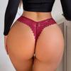 European Size S-L Sexy Lace Thong Bow Cute Briefs Yoga Invisible Panties