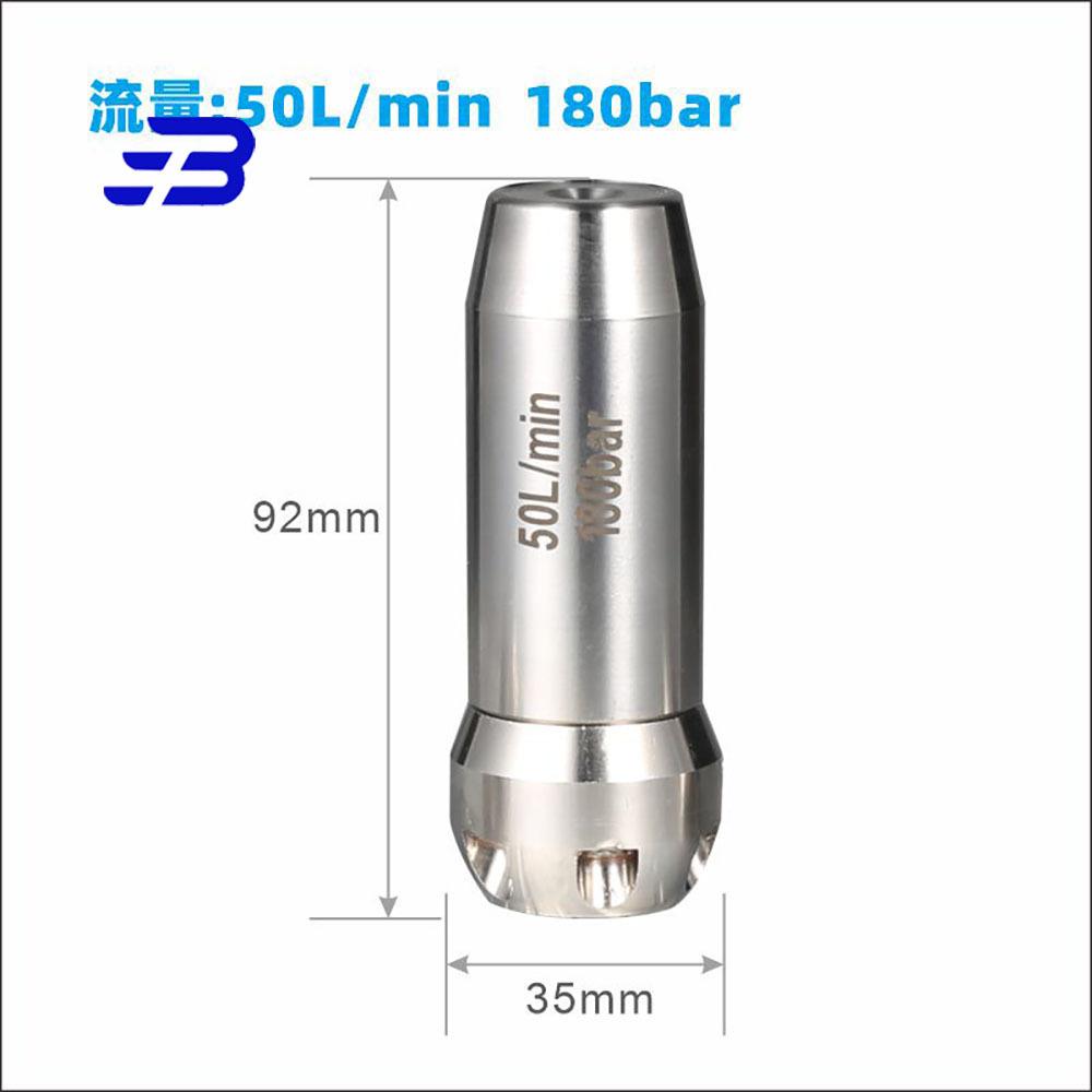 Приводы турбинной головки и роторного сопла, приводы для очистки стоков и резки корней, 1/2-дюймовые входные обратные турбинные струйные сопла высокого давления