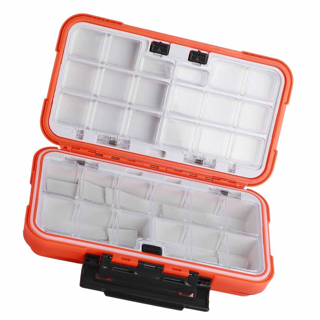 ABS водонепроницаемый ящик для рыболовных снастей, крючки для приманки, чехол для хранения, органайзер, контейнер, аксессуары, желтый