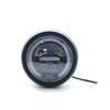 6.8'' Motorcycle Metal Retro Amber Halo Ring Angel Eye Led Headlamp With Bracket