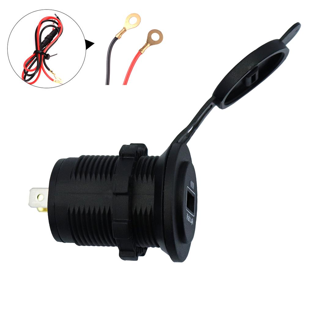 Single Port USB Car Charger 5V 2.4A for IPad IPhone IPod - Fast Charging At Full Speed Car RV Yacht Mini USB Car Charger Led